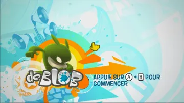 de Blob screen shot title